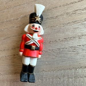 Vintage Hallmark Nutcracker Pin 1982